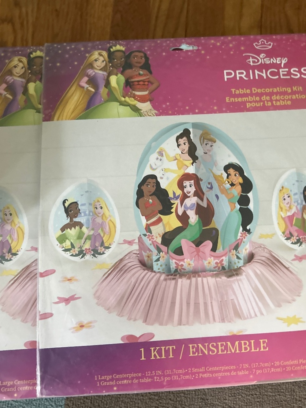 Disney princess table decorating kit